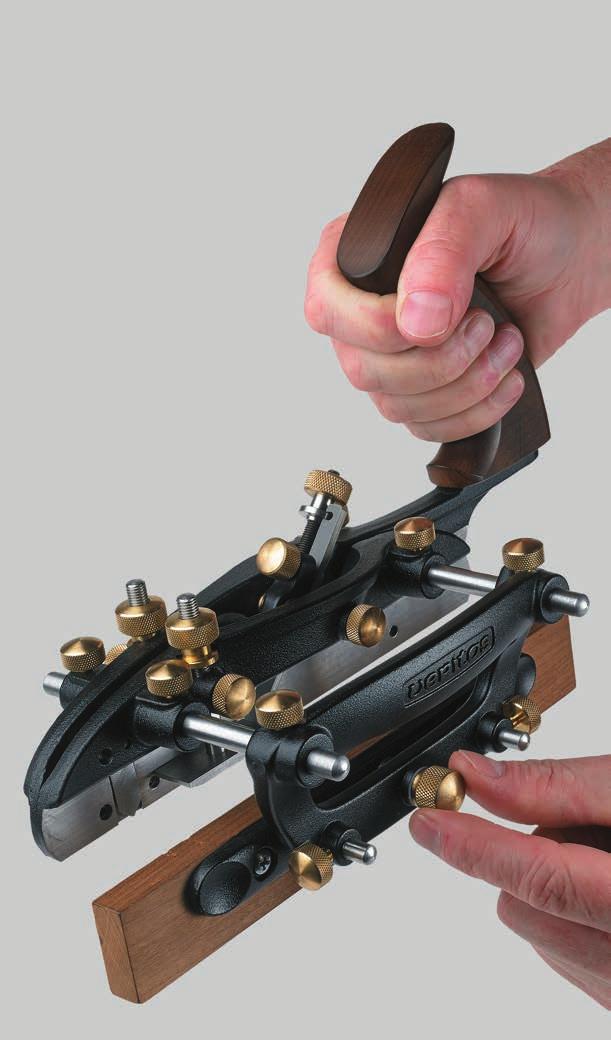 Set-Up The combination plane looks complicated but, in reality, it is one of the easiest planes to use.