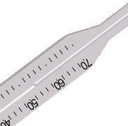 2 Determine the screw length Use the measuring device and advance the down to the cortical bone and