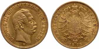 A very scarce issue. Extremely Fine / About Uncirculated $300-500 25 25 GERMAN STATES, WURTTEMBERG, WILHELM I, GOLD DUCAT, 1840-AD 3.44 grams. KM-587, Fr. 3611.