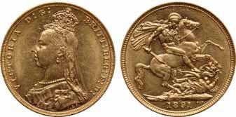 66 66 AUSTRALIA, VICTORIA, SOVEREIGN, 1890-S, JUBILEE HEAD, MS61 PCGS Sydney Mint, KM-10, S-3868B, 2nd