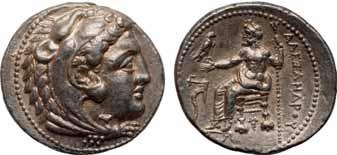 1 1 KINGDOM OF MACEDON, ALEXANDER III (THE GREAT), AR TETRADRACHM, 336-323 B.C. 17.2 Grams. Amphipolis mint.