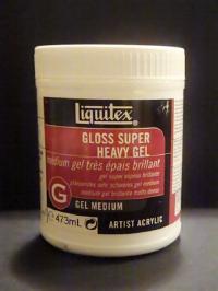 Regular Gel - Has the consistency of heavy body paint. It holds a moderate texture and is most useful when transparency for glazing and impasto is desired.
