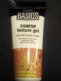 Coarse Texture Gel - Dries to a hard yet flexible sandpaper like