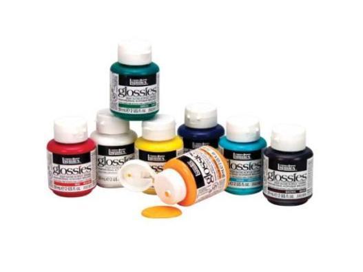 Liquitex Acrylic Ranges Glossies Decorative Colours Water based acrylic