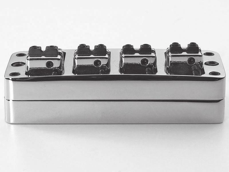 Bridge: The Warwick 3-D Bridge features additional adjustments on the top of the floating bridge: Intonation, string spacing as well as individual string saddle height adjustment to accommodate the