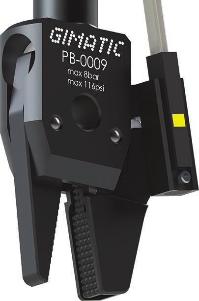 PB-0009 Alesaggio: 8mm. Sensore sulla griffa.