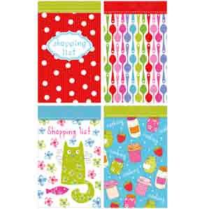 recipe-cards) 21 151094 (display magnetic jotter pads, 8x16 cm, 4x6 pieces,