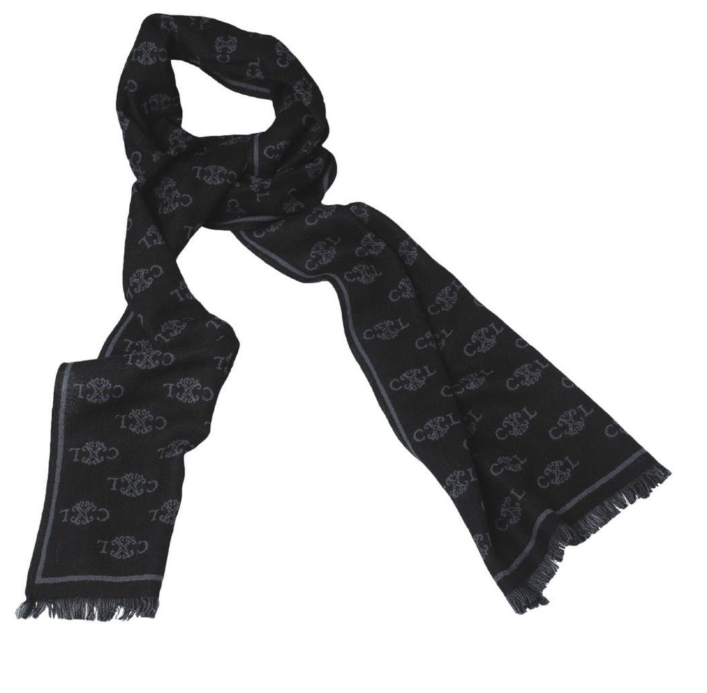 LX-FG625J SEAL Scarf, Grey Feel warm while looking great with this men s scarf, made from 100 % extra-soft wool.