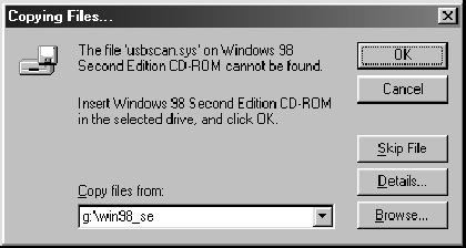 6 Click The Insert Disk Dialog If the Insert Disk dialog is displayed, insert the