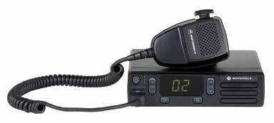 COMMERCIAL MOBILE RADIO ACCESSORIES MOTOTRBO CM200d AND CM300d MOBILE RADIOS CM200d CM300d Simple, clear voice communication is a must have for your operation.