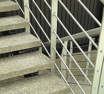 14 TLC STAIR STEPS Production according to the requirements of the DIN 24537 standard.