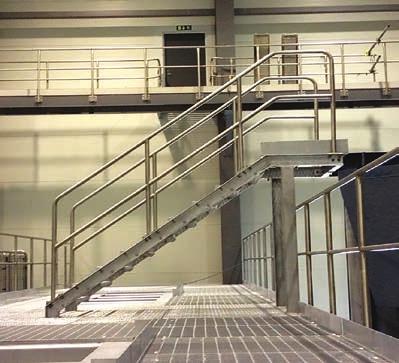 TLC TECHNICAL STAIRS 5 A customised design ensures perfect suitability to the place of installation and guarantees easy assembly.