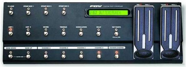 Appendix B: FBV Foot Controllers B 10 Pedal Controllers FBV Express MkII devices include an on-board Pedal which provides access to both the POD HD EXP 1 and EXP 2 assignable controllers.