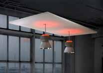 Love at first light Ecophon Solo together with lighting Ecophon Solo can be used in combination with lighting to create stylish environments where both good acoustics and lighting contribute to the