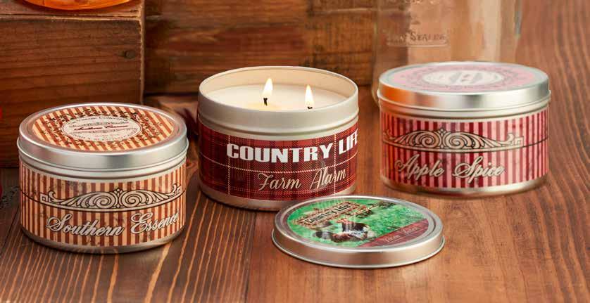 3773 Double Wick for a Complete Candle Burn! APOTHECARY CANDLES 3775 This contemporary apothecary-style candle fits into any home decor. It s the perfect size for any table or shelf.