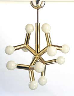 This chandelier has been designed and used by Adolf Loos in several times from 1985. Made by Europa Design comes custom only made by Europadesign in different sizes.