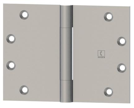 WTAB800 - Cont. Continued AB801 Brass or Stainless Half Mortise Three Knuckle 5 x 8 (127 mm x 203 mm) LS 399.75-3 24 US3 493.60 - US10 399.75 - US10B 493.60 - US26 493.60 - US26D 431.25 - US32 515.