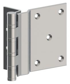 60 008261 1267 Swing Clear Spring Hinge Square Edge Doors Use with BB1260/AB7001 BB1270 Half Surface Swing Clear 1277 Made to Order Both