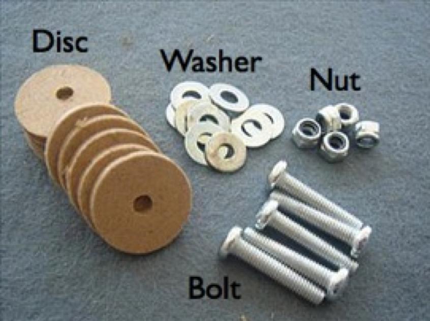 2. As a set - on the Internet. Search for Nut & Bolt joints. TIP: Instead of Nut & Bolt joint you can use Cotter Pin joints.