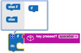 Exercise 6: Terms Create a programme that makes the module light up in a colour, such as red, if you click on the space key.