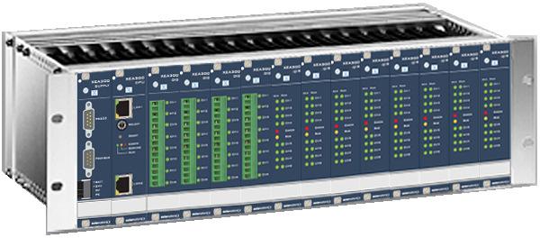 VAE: Diagnostic for railway switch Product XEA300 Modularer Aufbau ARM9 CPU, 400 MHz E/A Baugruppen IEC 61131-3 Feldbus