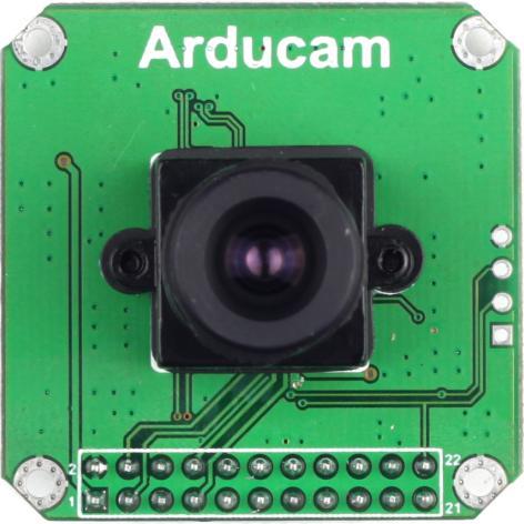5 Pin Definition below. The MT9V034 module uses standard ArduCAM camera pin out. The pin number is listed as Table 1 P1 Connector Pin Definition Pin No. PIN NAME TYPE DESCRIPTION 1 VCC POWER 3.