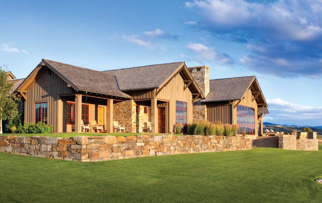 Continue your project outdoors with landscape stone from Montana Rockworks.