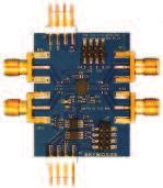 Pin Out R BIAS LNA+ GND 1 2 3 4 Gain EN C I- I+ 16 15 14 13 5 6 7 8 Q+ Q- CTR 12 11 9 CTR2 Evaluation Board The SKY73013 Evaluation Board is used to test the performance of the SKY73013 Direct