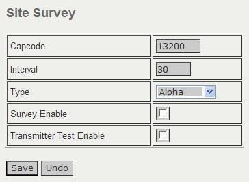 SITE SURVEY Click on the SURVEY button in the NC369 Config Tool to access the Site Survey screen.