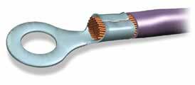 Conductor Brush The conductor brush refers to the wire strands that extend past the conductor crimp on the contact side of the termination.
