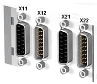 4 Product description BECKHOFF Drive Technology 4.7.7 X11 (channel A), X21 (channel B) - feedback, high-resolution Pin EnDAT / BiSS Hiperface Sin / Cos 1Vpp TTL 1) 1 SIN + SIN + SIN + n.c. 2 GND_5 V GND_9 V GND_5 V GND_5 V 3 COS + COS + COS + n.