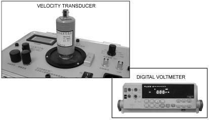 calibrated )and the transducer on the transducer fixing