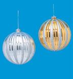 PLASTIC UNBREAKABLE ORNAMENTS 39 Red-Gold-Silver