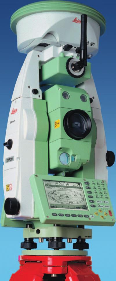 Leica SmartStation Total station with integrated GPS New revolutionary surveying system. World s first, TPS and GPS perfectly combined. High performance total station with powerful GNSS receiver.