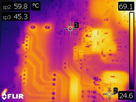camera (TVS- 500EX) at an ambient temperature of 25 C.