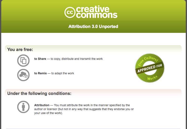 org From Creative Commons.