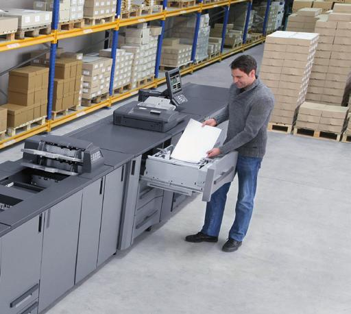 bizhub PRESS 1052/1250/1250P 15 ALL-ROUND AVAILABILITY Professional printers simply need dependable hardware and highly reliable printing technology.