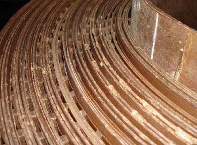 the hot spot temperatures No radial ducts,