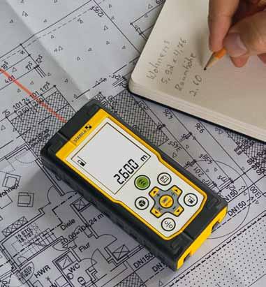 The STABILA laser distance measurer Every craftsman today needs a laser distance measurer. Choose the right one. measurer LD 320: The compact.