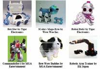 Other toys Brief introduction to research background Education robots in EU and U.S.