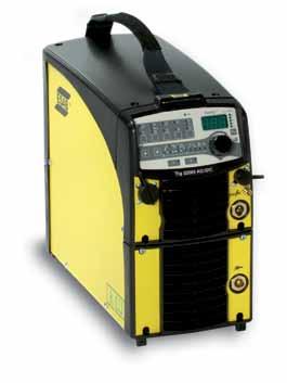 Caddy TIG 2200i AC/DC TIG AC/DC welding For commerce and industry with tough demands for repair and servicing work Developed for durability The Caddy are equipped with large OKC 50 welding current