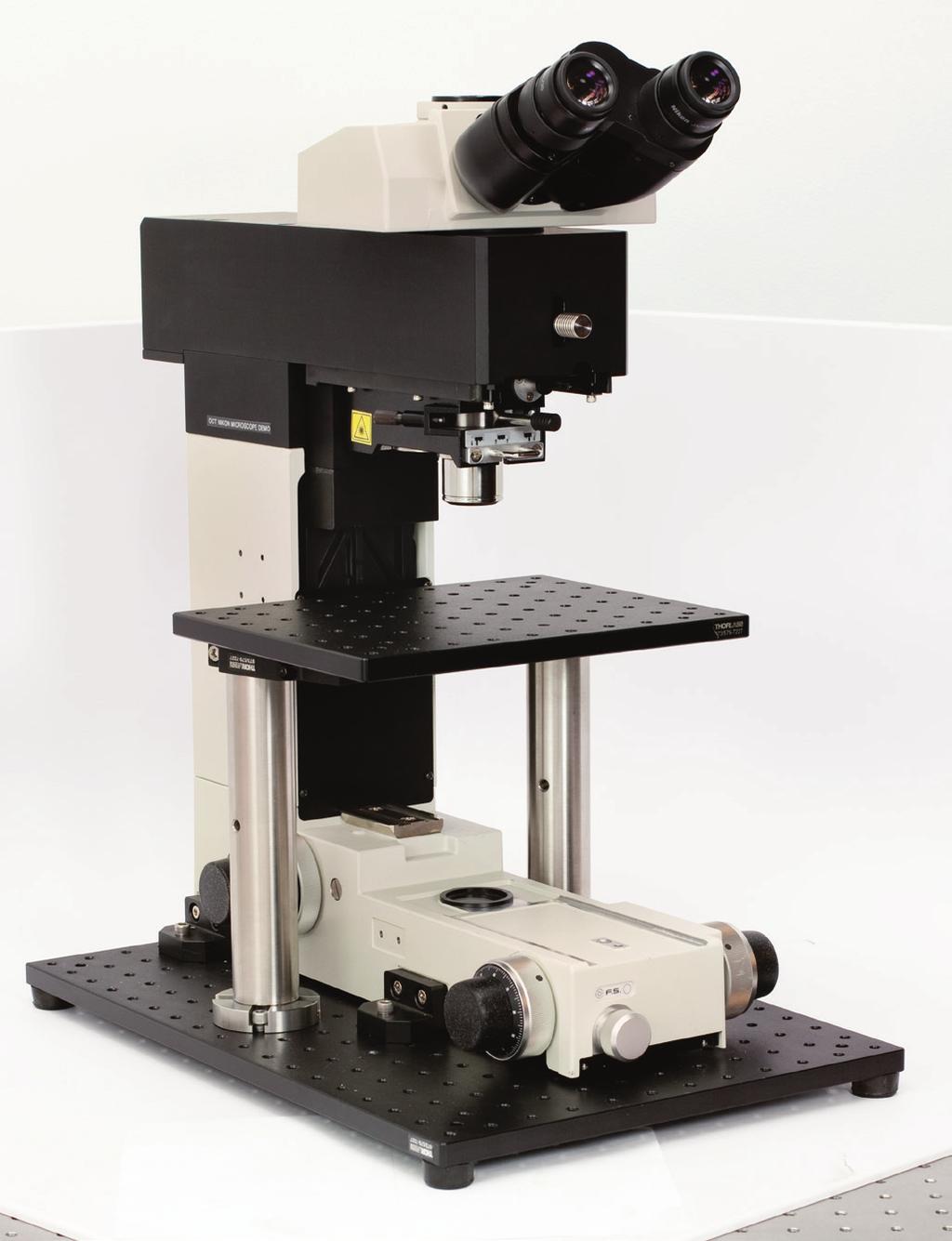 on Nikon FN1 Microscope Features n Ideal for Real-Time Imaging of Biological Samples n Utilizes Thorlabs SS- Engine and ThorImage Software n Built Upon the Nikon Eclipse FN1 Upright Microscope n