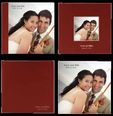 your bridal book, the PhotoBook Plus offers luxury sizes such as 12x12 or 10x10 but at a