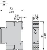 Product data sheet Dimensions