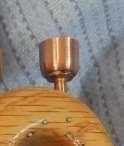 I love McMaster Carr The Secret to My Candle Cups: Copper Pipe Caps (sized for candles) Copper plated steel rivets
