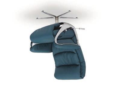 headrest, its 360 o rotation that swivels and adjusts to suit you, the