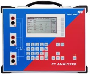 CT Analyzer - Accurate and Cost-Effective On-Site Testing With its weight of < 17 lbs the equipment is optimized for use in the field.