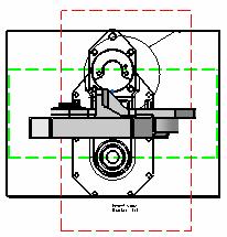 Click on the drawing sheet to create the front view