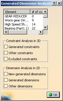 Depending on whether the Analysis after generation option was selected in Tools->Options, the Generated