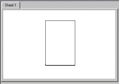 3. Select the Portrait orientation, and then click OK. At this step, you can also insert a background view into the sheet you are currently modifying.